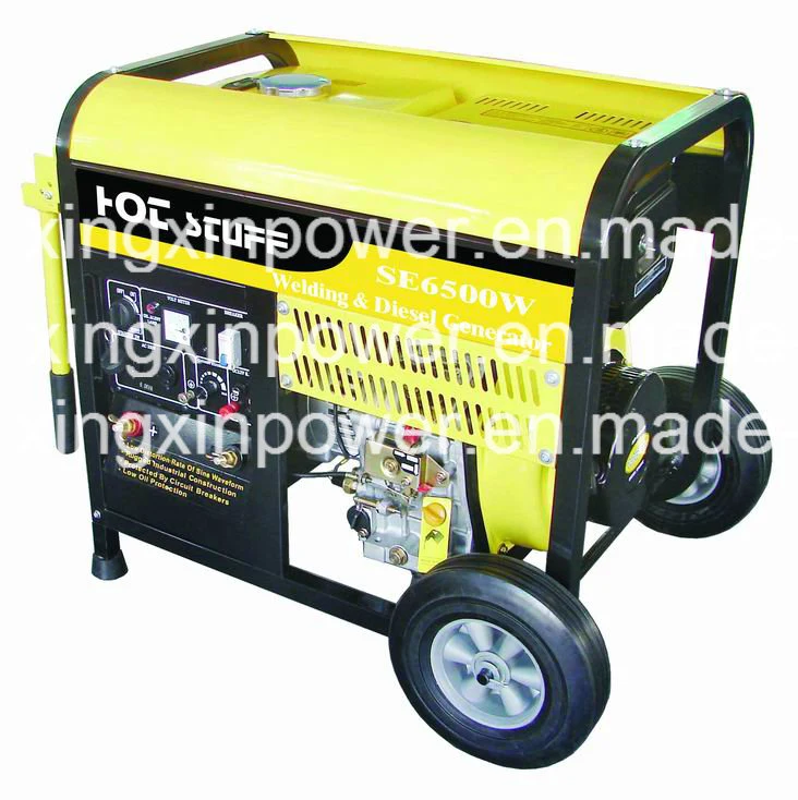 5kw Diesel Welding Generator (SE6500W) with Ce Certification